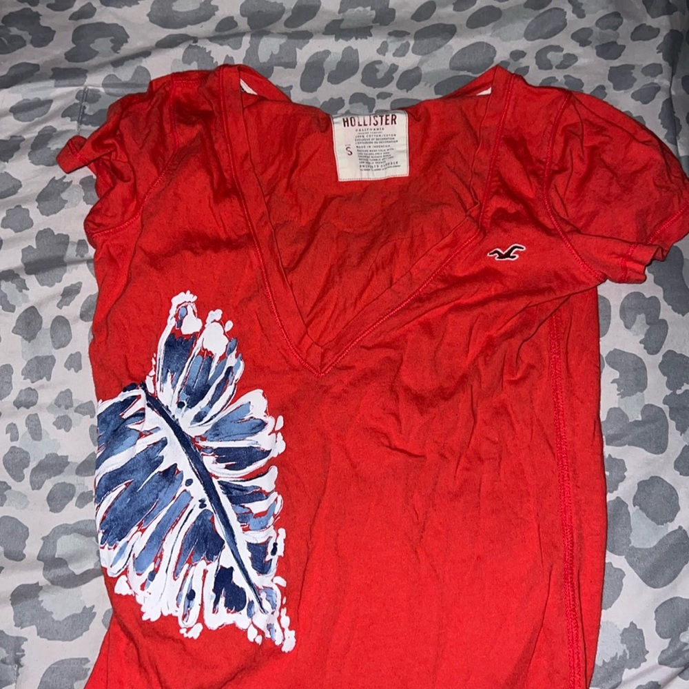 Hollister Flower Shirt